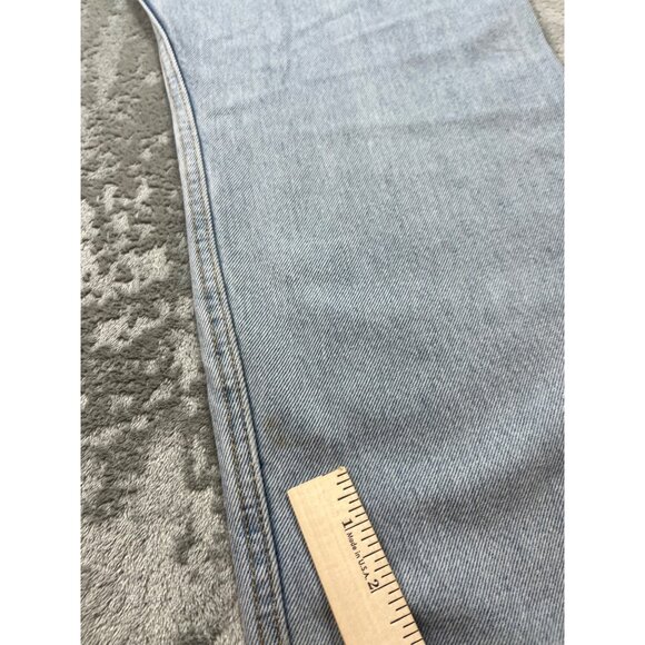 Vintage Levis Strauss 519 Mens 39x30.5 Signature Regular Fit Jeans Light Wash - Picture 11 of 14